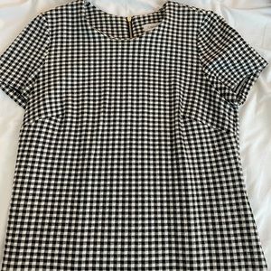 Calvin Klein black & white dress